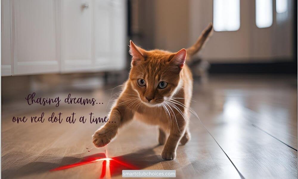 Interactive laser toys for cats